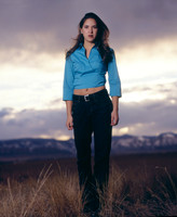 In the field